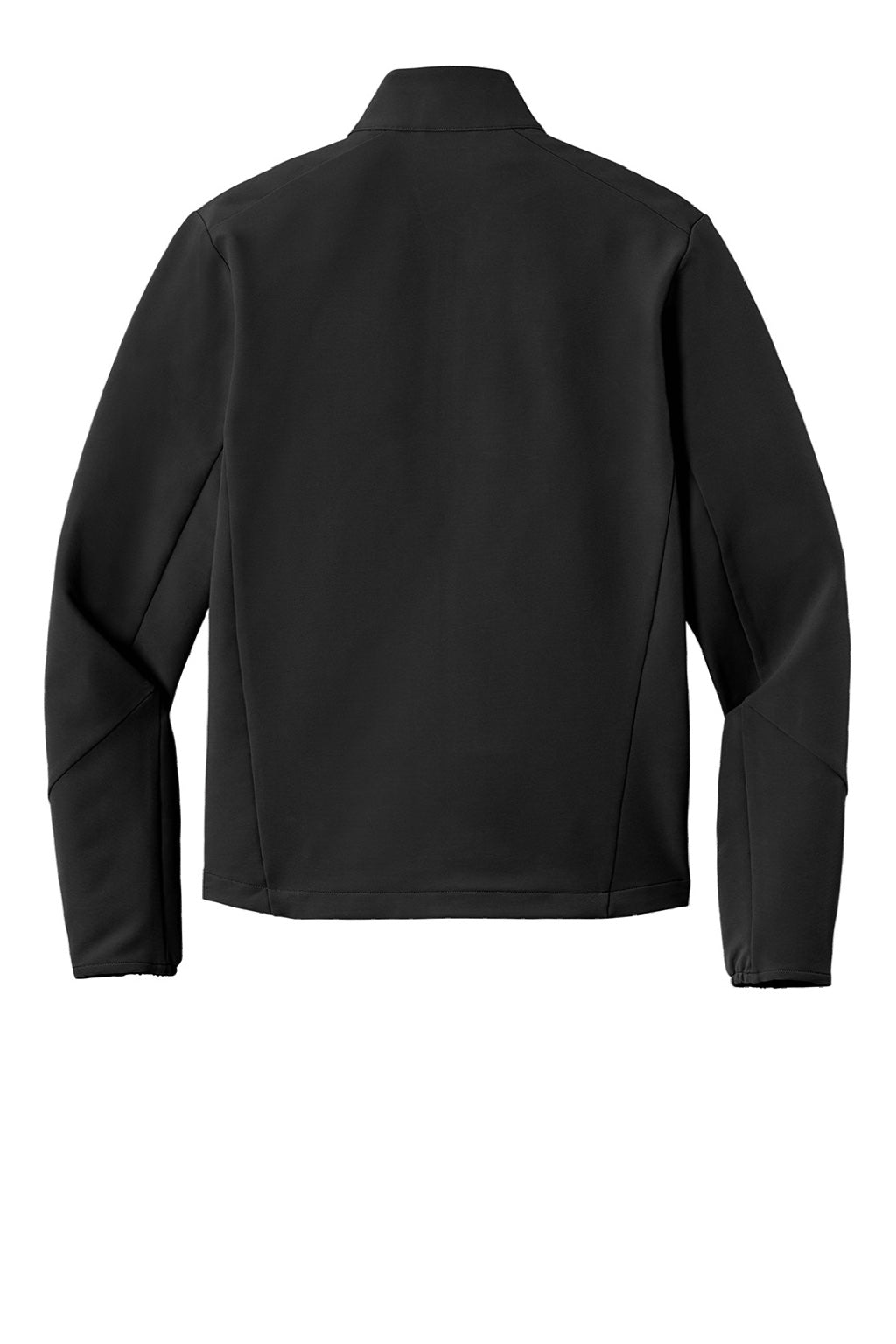 Ogio OG740 Mens Kinetic Full Zip Soft Shell Jacket Blacktop Flat Back