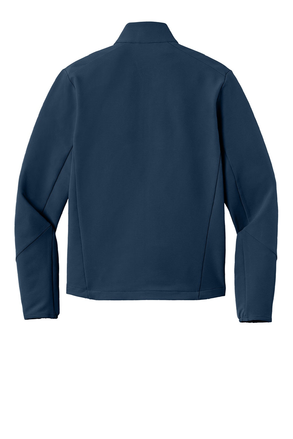 Ogio OG740 Mens Kinetic Full Zip Soft Shell Jacket River Navy Blue Flat Back