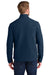 Ogio OG740 Mens Kinetic Full Zip Soft Shell Jacket River Navy Blue Model Back