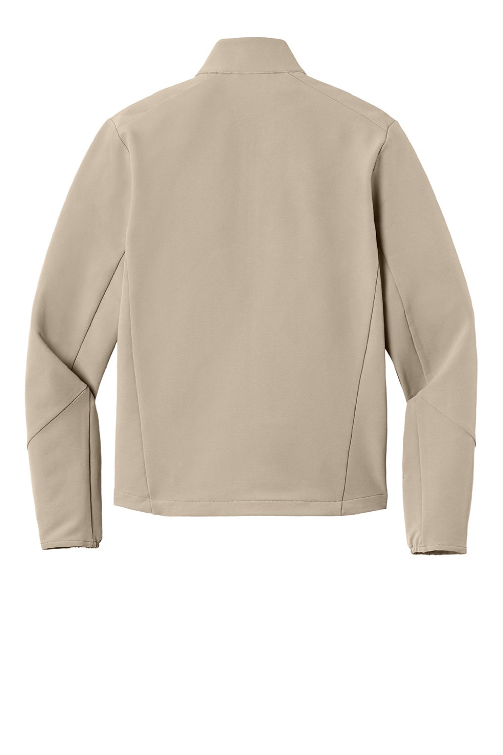 Ogio OG740 Mens Kinetic Full Zip Soft Shell Jacket Sahara Flat Back