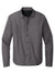 Ogio OG754 Mens Water Resistant Reverse Button Down Shirt Jacket Gear Grey Flat Front