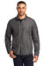 Ogio OG754 Mens Water Resistant Reverse Button Down Shirt Jacket Gear Grey Model Front