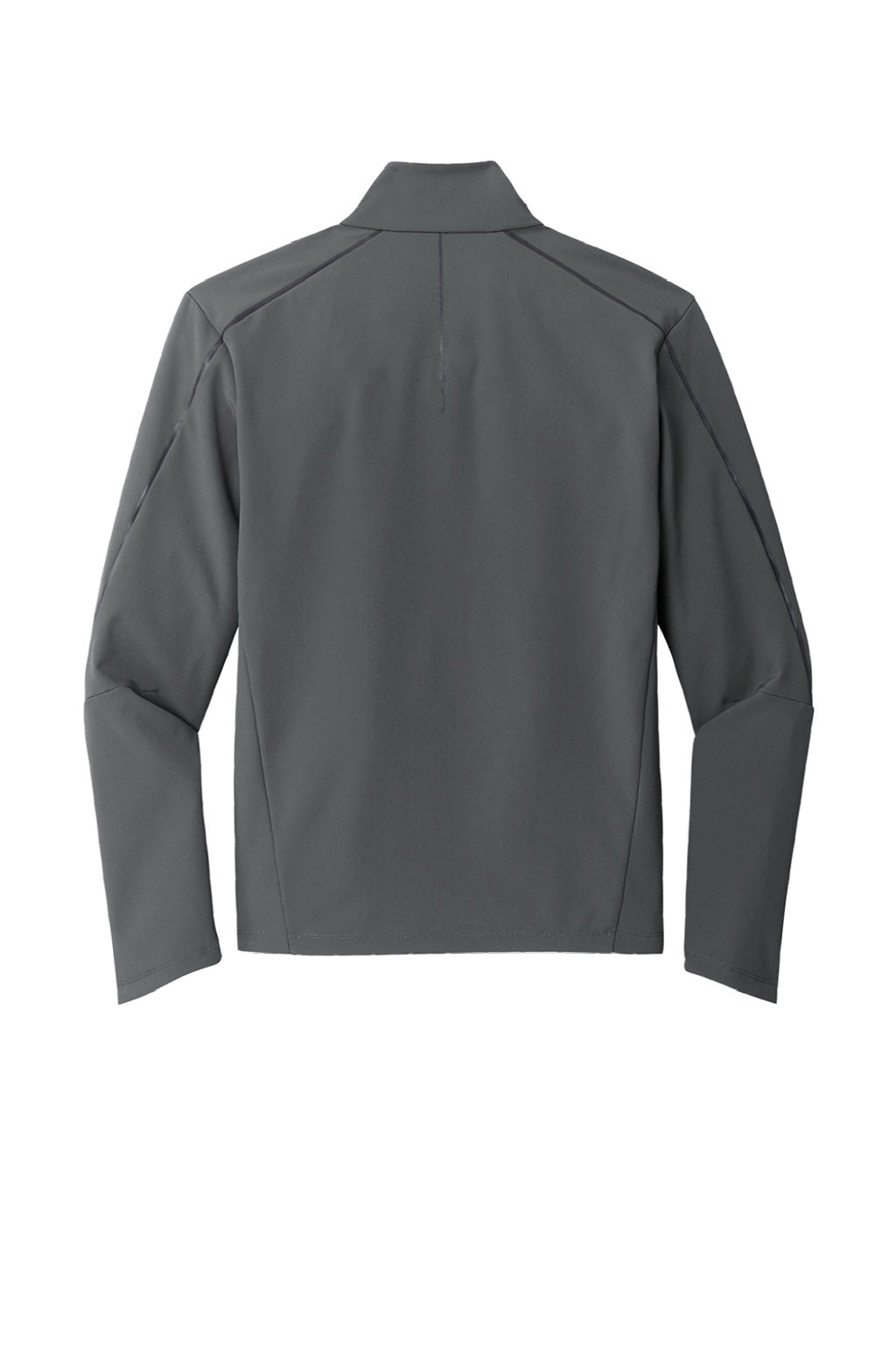 Ogio OG755 Mens Commuter Water Resistant Full Zip Soft Shell Jacket Diesel Grey Flat Back