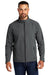 Ogio OG755 Mens Commuter Water Resistant Full Zip Soft Shell Jacket Diesel Grey Model Front