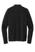 Ogio OG813 Mens Luuma Fleece 1/4 Zip Sweatshirt Blacktop Flat Back