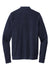 Ogio OG813 Mens Luuma Fleece 1/4 Zip Sweatshirt River Navy Blue Flat Back