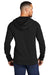 Ogio OG814 Mens Luuma Hooded Sweatshirt Hoodie w/ Pockets Blacktop Model Back