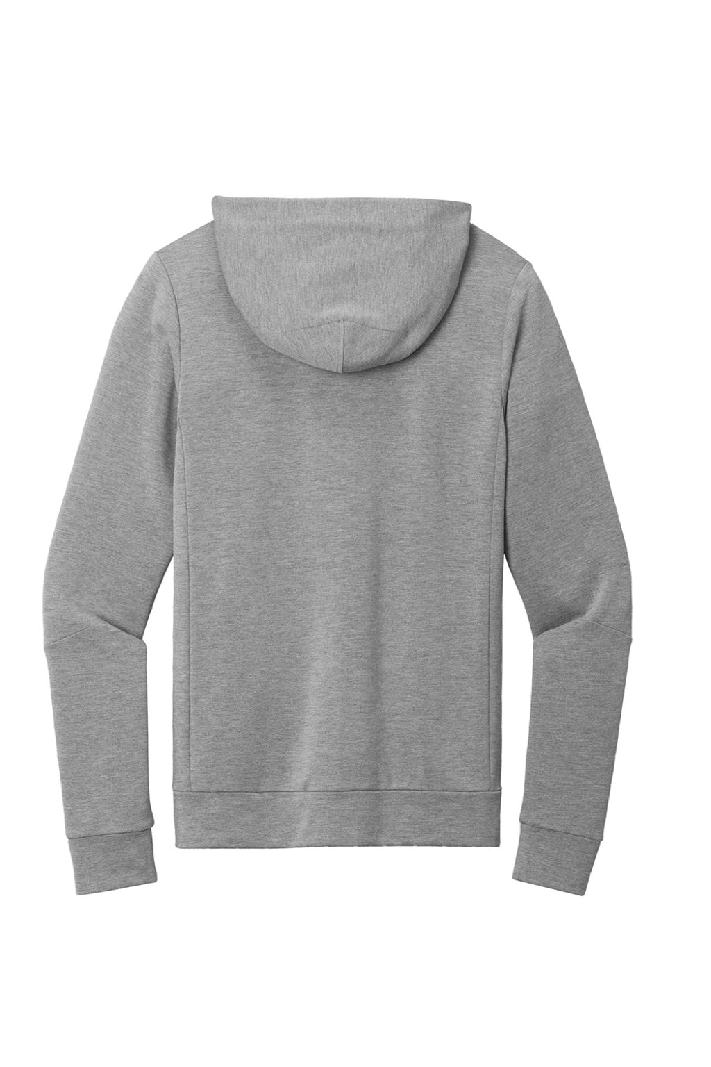 Ogio OG814 Mens Luuma Hooded Sweatshirt Hoodie w/ Pockets Heather Petrol Grey Flat Back