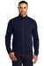 Ogio OG820 Mens Hinge Full Zip Jacket River Navy Blue Model Front