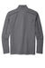 Ogio OG821 Mens Transition Fleece 1/4 Zip Sweatshirt Heather Blacktop Flat Back