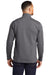 Ogio OG821 Mens Transition Fleece 1/4 Zip Sweatshirt Heather Blacktop Model Back