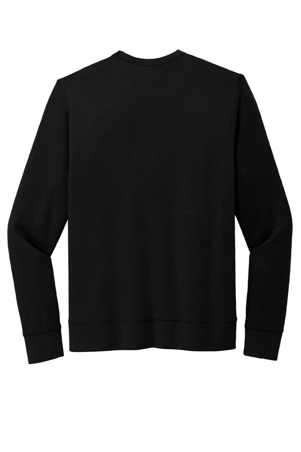 Ogio OG825 Mens Luuma Flex Crewneck Sweatshirt Blacktop Flat Back