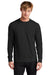 Ogio OG825 Mens Luuma Flex Crewneck Sweatshirt Blacktop Model Front