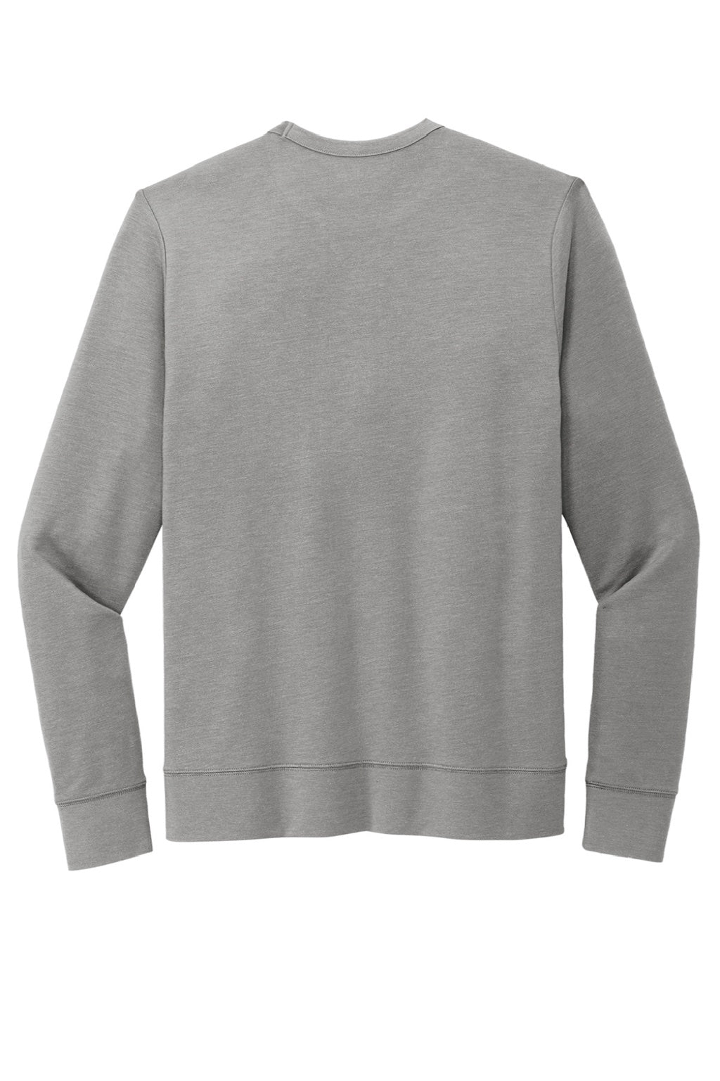 Ogio OG825 Mens Luuma Flex Crewneck Sweatshirt Heather Petrol Grey Flat Back