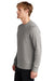 Ogio OG825 Mens Luuma Flex Crewneck Sweatshirt Heather Petrol Grey Model Side