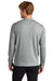Ogio OG825 Mens Luuma Flex Crewneck Sweatshirt Heather Tarmac Grey Model Back