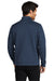 Ogio OG850 Mens Bolt Full Zip Sweatshirt w/ Pockets Strike Blue Model Back