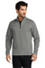 Ogio OG850 Mens Bolt Full Zip Sweatshirt w/ Pockets Turbo Grey Model Front