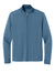Ogio OG860 Mens Transcend Fleece Full Zip Jacket Mist Blue Flat Front