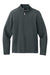 Ogio OG861 Mens Transcend 1/4 Zip Sweatshirt Tarmac Grey Flat Front