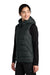 Outdoor Research OR322218 Womens Coldsnap Down Filled Full Zip Hooded Vest Black Model Side