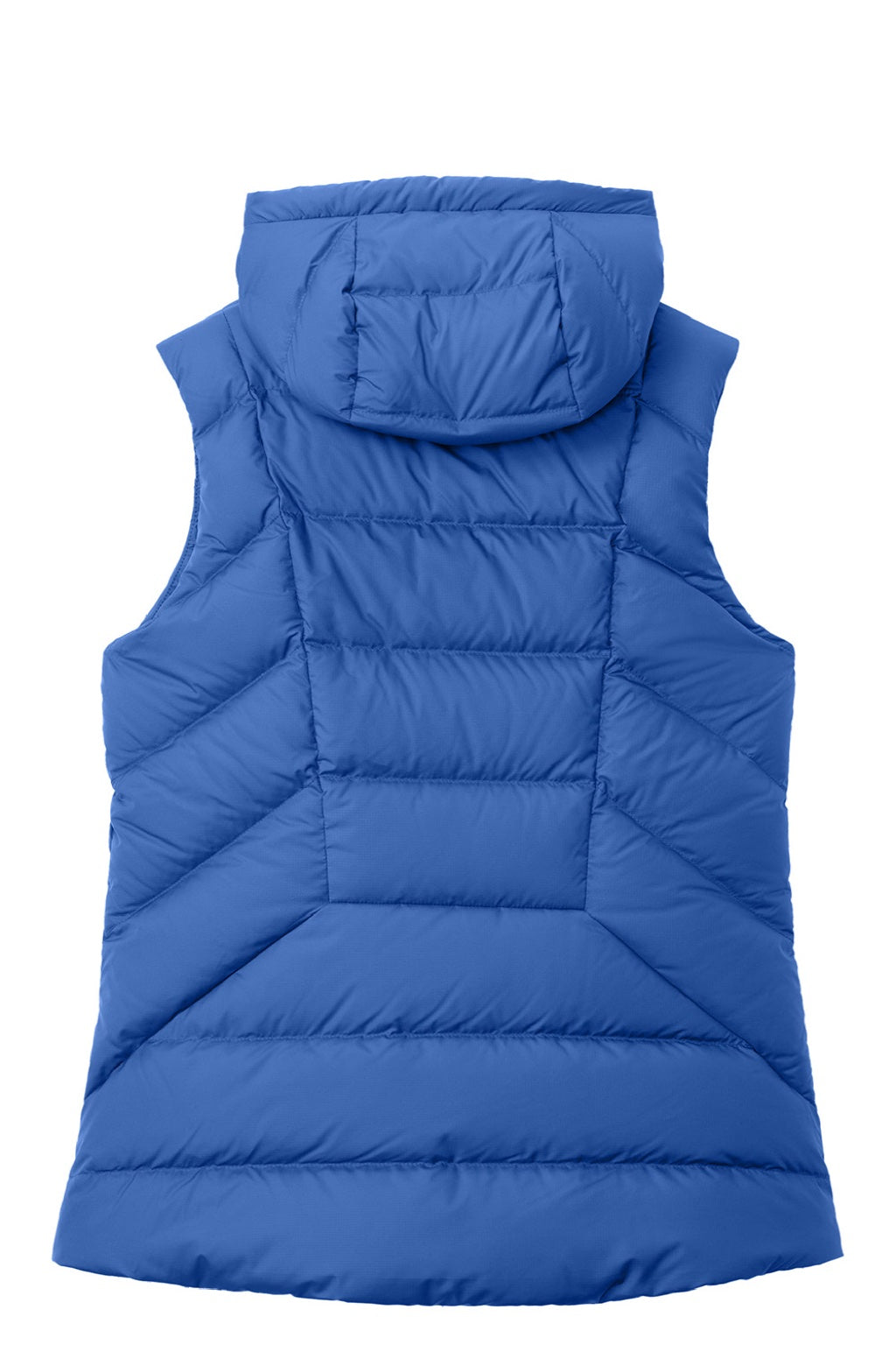 Outdoor Research OR322218 Womens Coldsnap Down Filled Full Zip Hooded Vest Galaxy Blue Flat Back