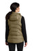 Outdoor Research OR322218 Womens Coldsnap Down Filled Full Zip Hooded Vest Loden Model Back