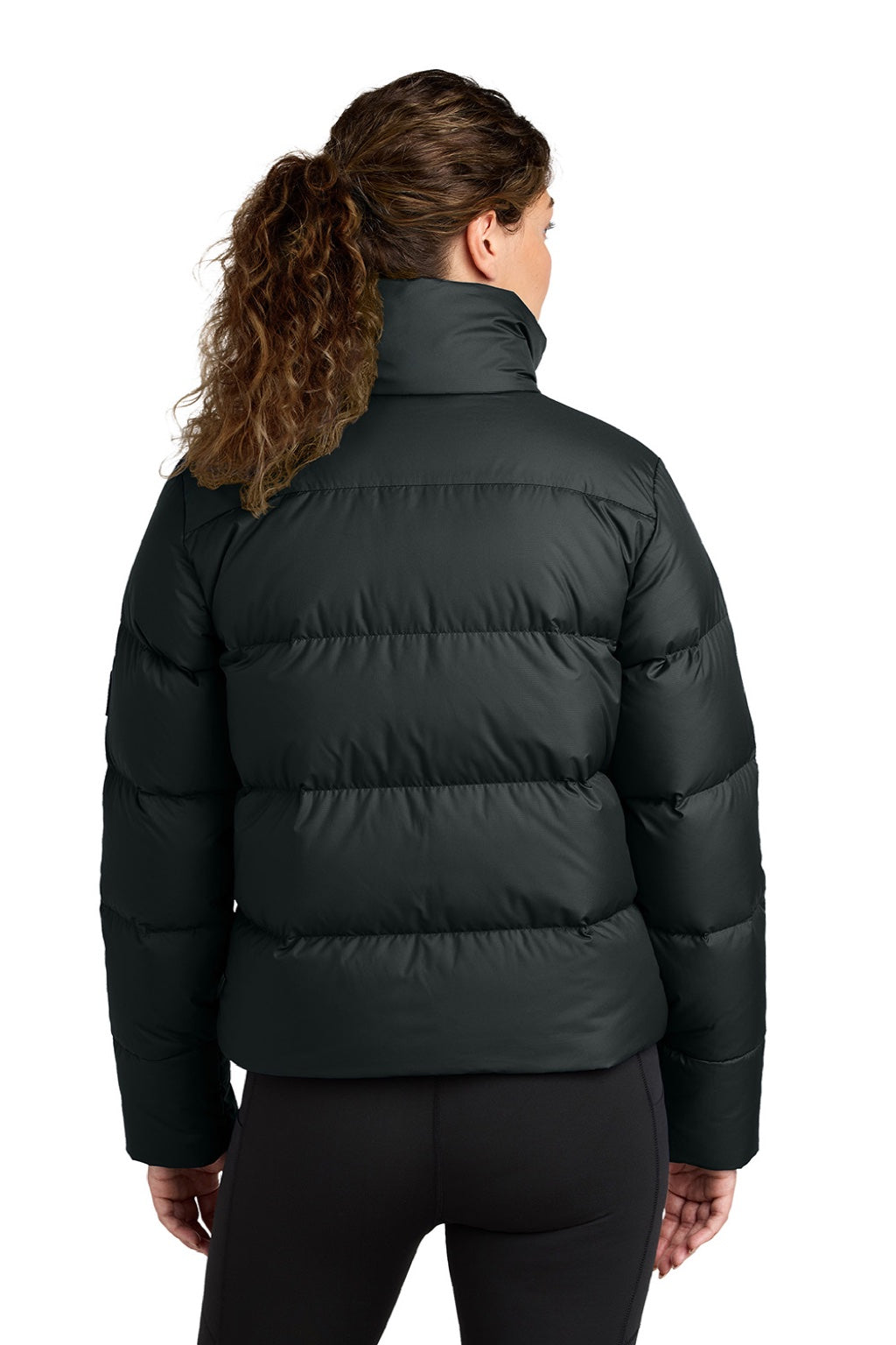 Outdoor Research OR322225 Womens Coldsnap Down Filled Full Zip Jacket Black Model Back