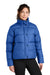 Outdoor Research OR322225 Womens Coldsnap Down Filled Full Zip Jacket Galaxy Blue Model Front