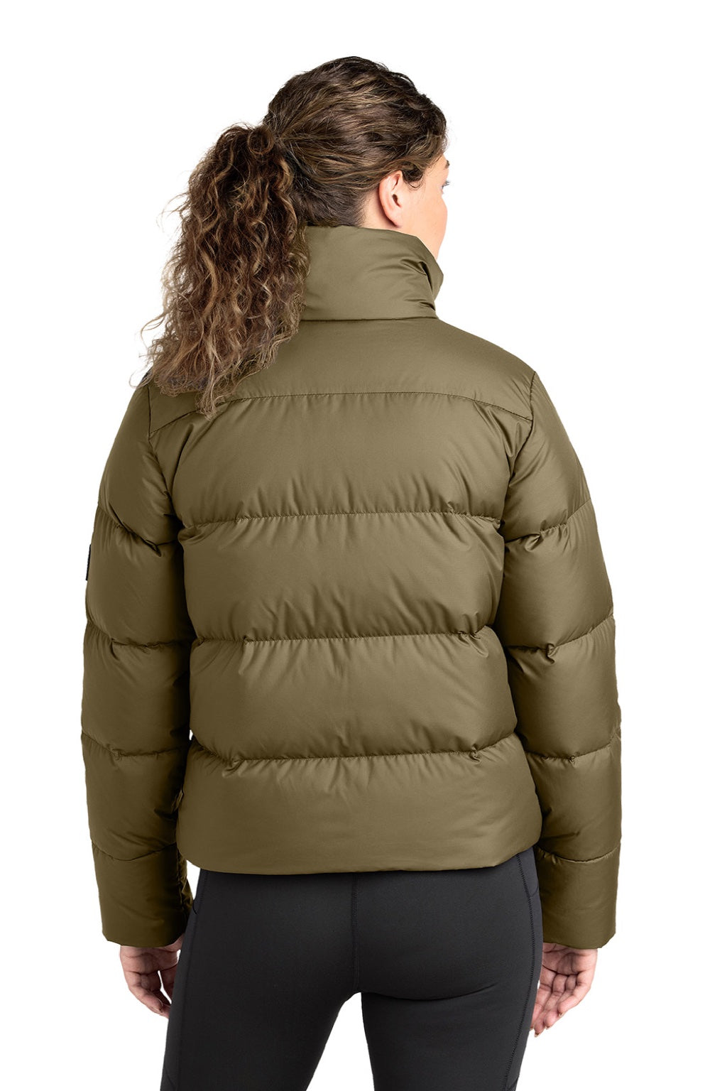 Outdoor Research OR322225 Womens Coldsnap Down Filled Full Zip Jacket Loden Model Back
