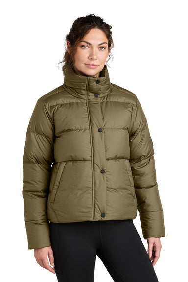 Outdoor Research OR322225 Womens Coldsnap Down Filled Full Zip Jacket Loden Model Front