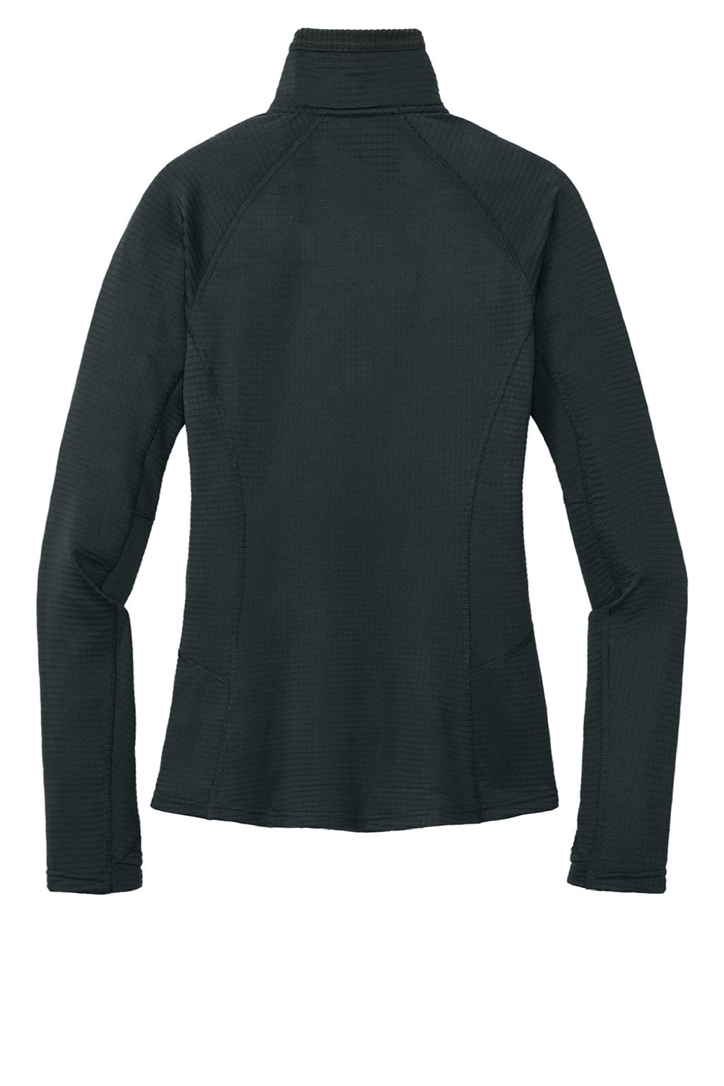 Outdoor Research OR322263 Womens Tech Grid Fleece 1/4 Zip Sweatshirt Black Flat Back