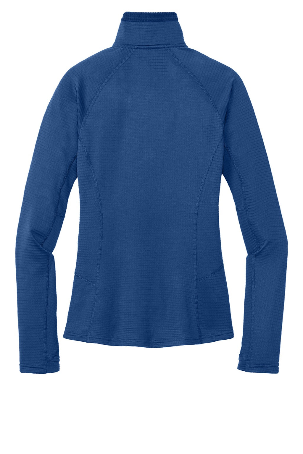 Outdoor Research OR322263 Womens Tech Grid Fleece 1/4 Zip Sweatshirt Galaxy Blue Flat Back