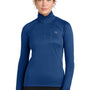 Outdoor Research Womens Tech Grid Fleece 1/4 Zip Sweatshirt - Galaxy Blue - COMING SOON