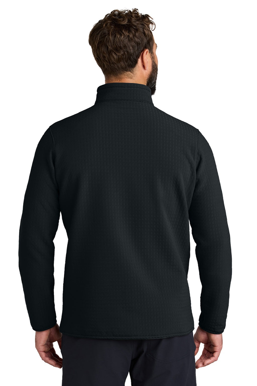 Outdoor Research OR322264 Mens Grid Soft Shell Full Zip Jacket Black Model Back