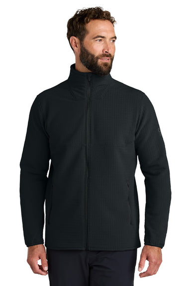 Outdoor Research OR322264 Mens Grid Soft Shell Full Zip Jacket Black Model Front
