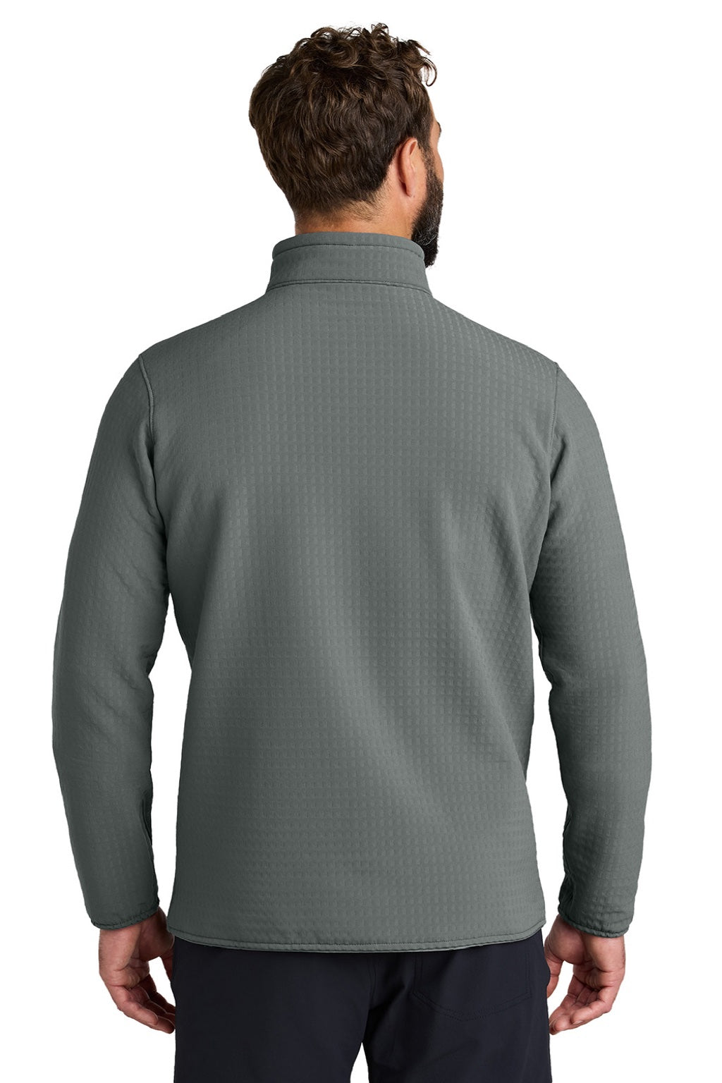 Outdoor Research OR322264 Mens Grid Soft Shell Full Zip Jacket Grey Model Back