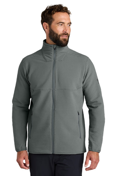 Outdoor Research OR322264 Mens Grid Soft Shell Full Zip Jacket Grey Model Front