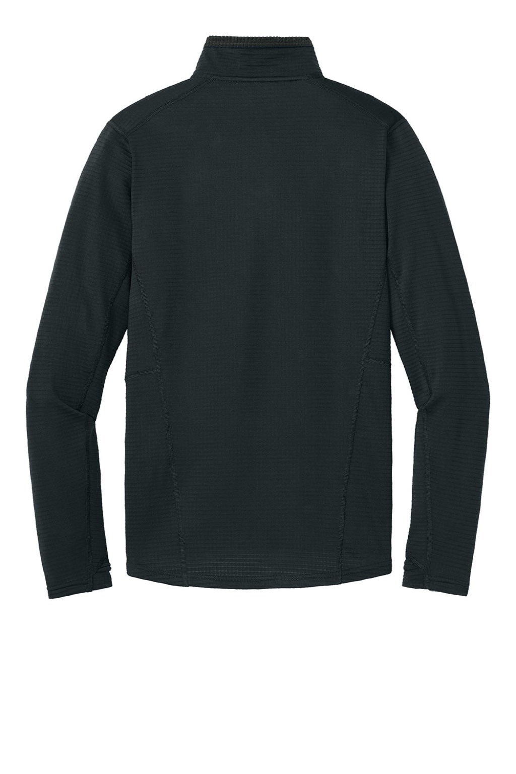 Outdoor Research OR322267 Mens Tech Grid Fleece 1/4 Zip Sweatshirt Black Flat Back