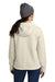 Outdoor Research OR322268 Womens Packwood Fleece Hooded Sweatshirt Hoodie Oat/Navy Blue Model Back