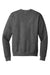 Hanes P160 Mens EcoSmart Print Pro XP Pill Resistant Fleece Crewneck Sweatshirt Heather Charcoal Grey Flat Back