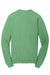 Port & Company PC098 Mens Beach Wash Fleece Crewneck Sweatshirt Safari Green Flat Back