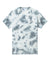 Port & Company PC145 Mens Crystal Tie-Dye Short Sleeve Crewneck T-Shirt Grey Flat Front