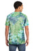 Port & Company PC145 Mens Crystal Tie-Dye Short Sleeve Crewneck T-Shirt Planet Earth Model Back