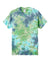 Port & Company PC145 Mens Crystal Tie-Dye Short Sleeve Crewneck T-Shirt Planet Earth Flat Front