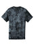 Port & Company PC145 Mens Crystal Tie-Dye Short Sleeve Crewneck T-Shirt Black Flat Back