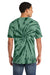 Port & Company PC147 Mens Tie-Dye Short Sleeve Crewneck T-Shirt Forest Green Model Back