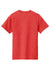 Port & Company PC330Y Youth Short Sleeve Crewneck T-Shirt Heather Bright Red Flat Back