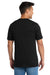 Port & Company PC330 Mens Short Sleeve Crewneck T-Shirt Black Model Back
