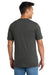 Port & Company PC330 Mens Short Sleeve Crewneck T-Shirt Coal Grey Model Back